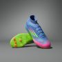 Adidas Performance F50 League Mid Firm Multi-Ground Voetbalschoenen Dames Blauw - Thumbnail 2