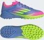 Adidas Perfor ce F50 League Turf Voetbalschoenen Kids Kinderen Blauw - Thumbnail 2