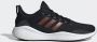 Adidas Performance Fluidflow 2.0 hardloopschoenen zwart rood grijs - Thumbnail 2