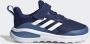 Adidas FortaRun Elastic Lace Top Strap Hardloopschoenen Victory Blue Cloud White Focus Blue - Thumbnail 1