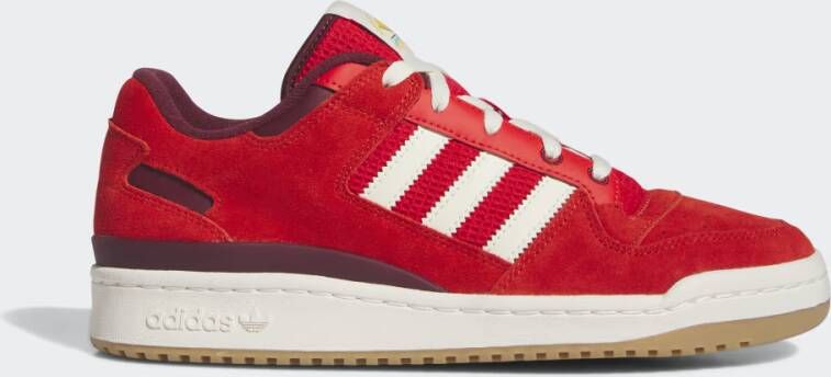 Adidas Originals Forum Low Cl Sneaker Basketball Schoenen red off white gum3 maat: 44 2 3 beschikbare maaten:41 1 3 42 43 1 3 44 2 3 45 1 3 46