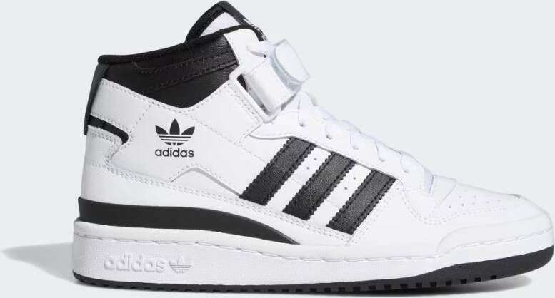 Adidas Originals Forum Mid J Sneaker Basketball Schoenen ftwr white core black ftwr white 38 2 3 beschikbare maaten:36 2 3 36 37 1 3 38 2 - Foto 3