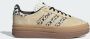 Adidas Gazelle Bold Cream Black Leopard Beige Heren - Thumbnail 5