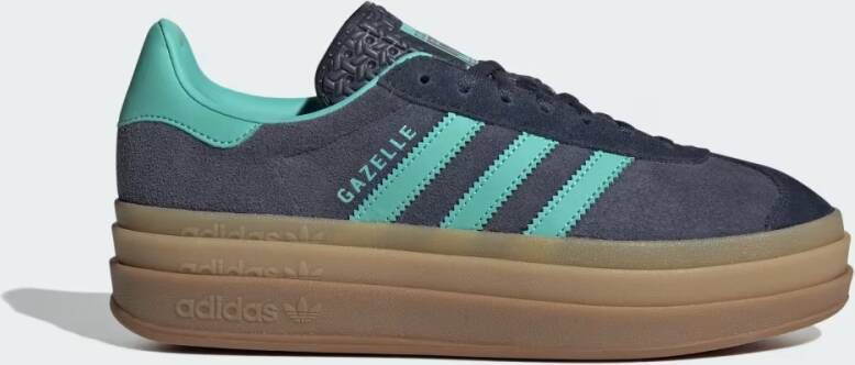 Adidas Originals Gazelle Bold Dames Blauw- Dames Blauw - Foto 4