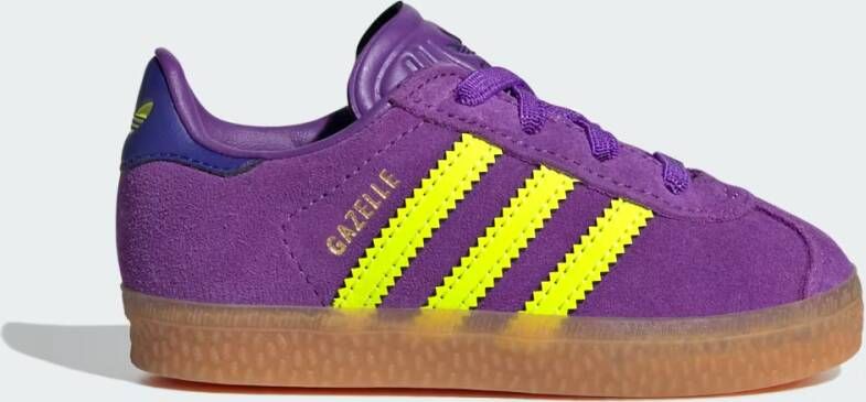 Adidas Gazelle Comfort Closure Schoenen met Elastische Veters Kids