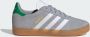 Adidas Gazelle Peuterschoenen Grijs Suède - Thumbnail 3