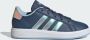 Adidas Sportswear Grand Court Lifestyle Tennisschoenen Kinderen Blauw - Thumbnail 2