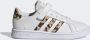 Adidas grand court sneakers wit bruin kinderen - Thumbnail 7