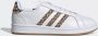 Adidas Grand Court Lederen Sneakers 41 1 3 Wit - Thumbnail 3