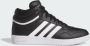 Adidas Sportswear Hoops 4.0 Mid Schoenen Unisex Zwart - Thumbnail 3
