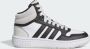 Adidas Hoops Mid 3.0 kinder sneakers wit zwart 1 3 Uitneembare zool - Thumbnail 2