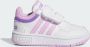 Adidas Sportswear Hoops 3.0 sneakers wit lila Imitatieleer 19 - Thumbnail 2