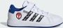 Adidas Sportswear Marvel's Spider- Grand Court Kinderschoenen Kinderen Wit - Thumbnail 4