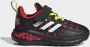 Adidas Marvel Super Hero Adventures FortaRun Schoenen Core Black Cloud White Vivid Red - Thumbnail 3