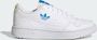 Adidas Originals Ny 90 Junior Ftwwht Blurus Ecrtin - Thumbnail 3