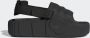 Adidas Originals Slip-On Sandalen met Verstelbare Band Black Dames - Thumbnail 3