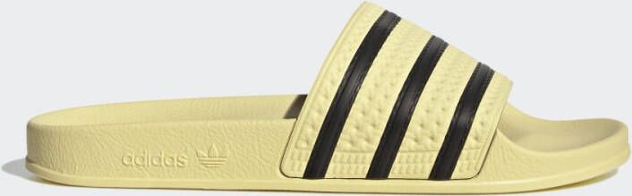 Adidas Originals Adilette Badslippers Sandalen & Slides Schoenen almost yellow core black almost yellow maat: 42 beschikbare maaten:42 - Foto 4