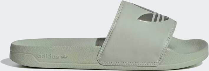 Adidas Originals Adilette Lite badslippers mosgroen zilver - Foto 4