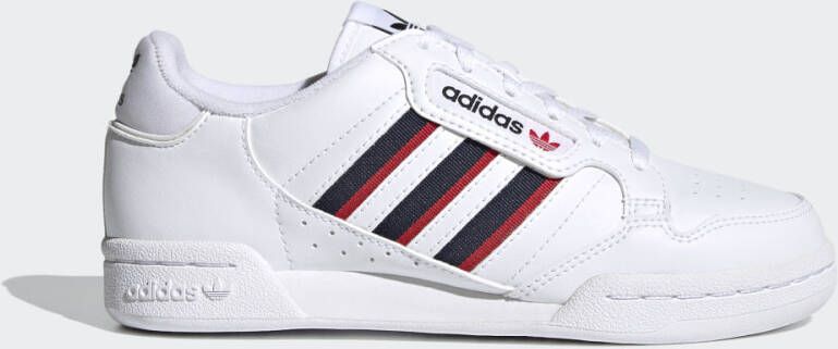 Adidas Continental 80 Stripes Junior Cloud White Collegiate Navy Vivid Red Kind - Foto 8