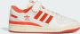 Adidas Originals Witte en Oranje Forum 84 Lage Sneakers Multicolor - Thumbnail 3