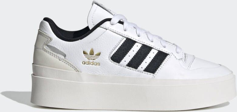 Adidas Cloud White Lage Sneaker met Goud Metallic White Dames - Foto 8