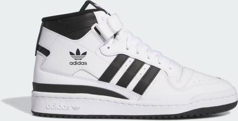 Adidas Originals Forum Mid sneakers wit zwart - Foto 6