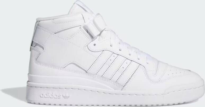 Adidas Originals Forum Mid Witte Sneakers Mannen White Heren - Foto 7