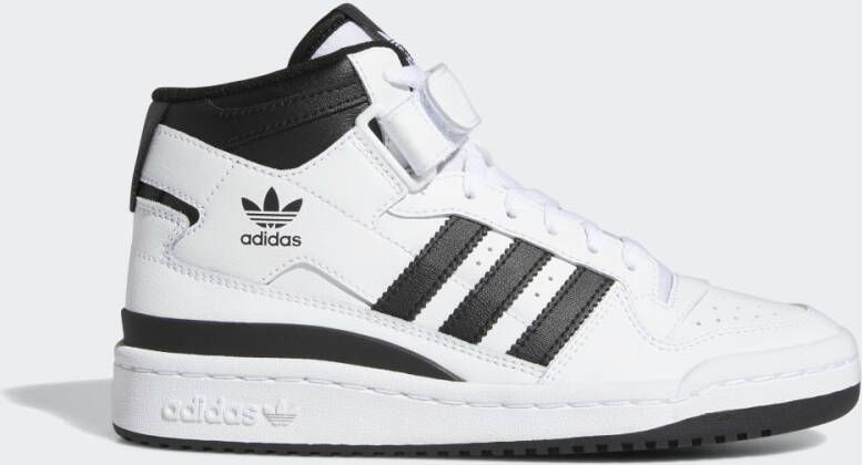 Adidas Originals Forum Mid J Sneaker Basketball Schoenen ftwr white core black ftwr white maat: 38 2 3 beschikbare maaten:36 2 3 36 37 1 3 38 2 - Foto 5