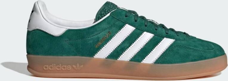 Adidas Originals Gazelle Indoor Collegiate Green Cloud White Gum- Collegiate Green Cloud White Gum - Foto 6
