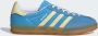 Adidas Originals Gazelle Indoor Dames Semi Blue Burst Almost Yellow Cloud White- Dames Semi Blue Burst Almost Yellow Cloud White - Thumbnail 4