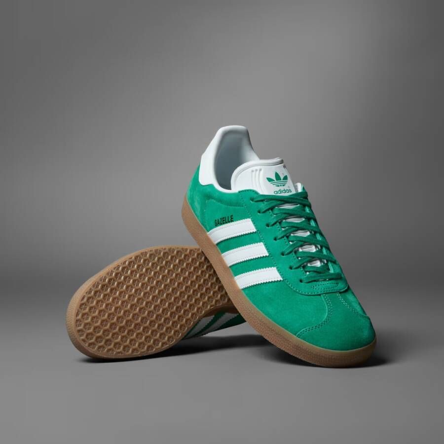 Adidas Lage Sneakers Gazelle Court Green Footwear White - Foto 5