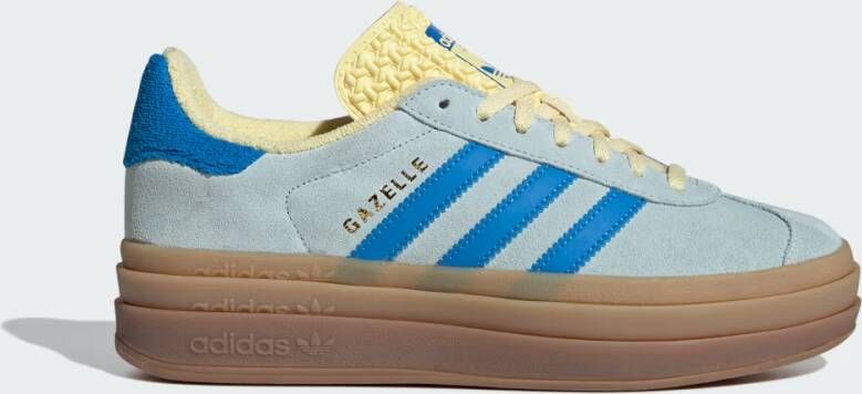 Adidas Originals Gazelle Bold W Sneaker Terrace Schoenen almost blue bright blue almost yellow maat: 37 1 3 beschikbare maaten:37 1 3 38 40 2 3 - Foto 10