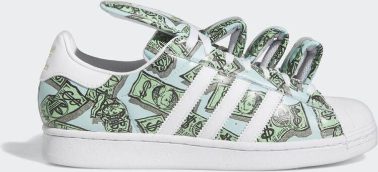 Adidas Originals Jeremy Scott Money Print Superstar Schoenen