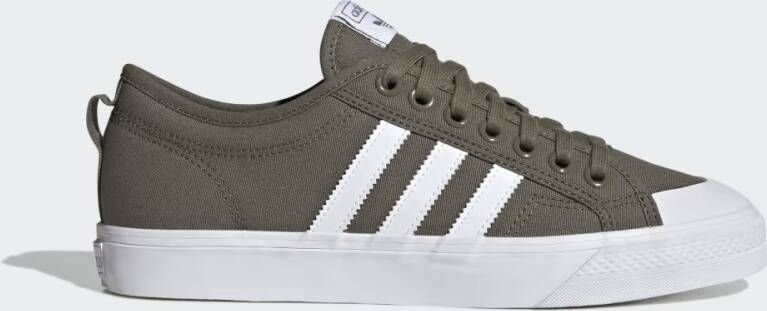 Adidas ORIGINALS Nizza Sneakers Olive Strata Ftwr White Ftwr White Heren - Foto 2