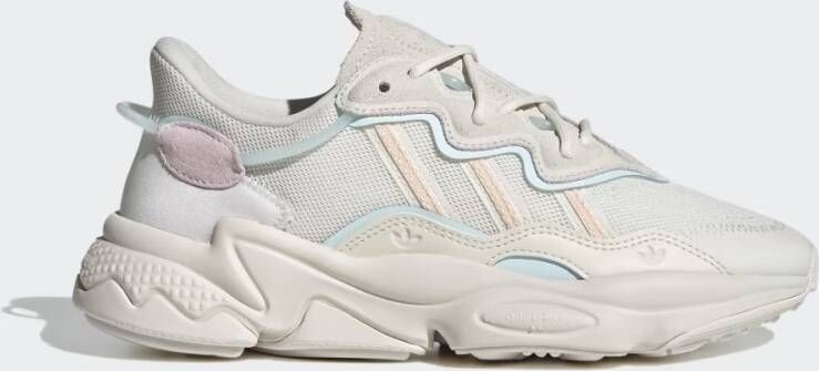 Adidas Originals Ozweego sneakers wit licht oranje lichtblauw - Foto 8