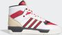 Adidas Leren Sneakers met Unieke Inzetstukken White Dames - Thumbnail 2