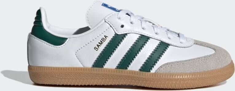 Adidas Originals Samba OG Children Cloud White Collegiate Green Gum Kind Cloud White Collegiate Green Gum - Foto 5