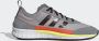 Adidas Originals SL 7200 Heren Sneakers Sportschoenen Schoenen Grijs FV3767 - Thumbnail 3