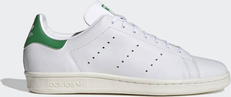 Adidas Leren Sneakers met Bedrukt Logo White - Foto 5