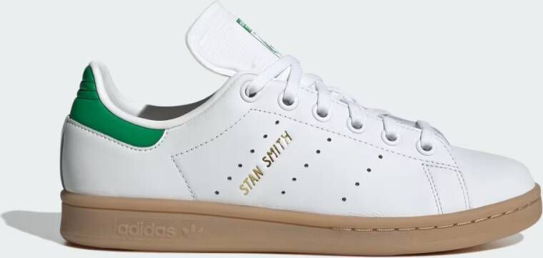 Adidas Originals Stan Smith Junior Cloud White Green Gum- Cloud White Green Gum - Foto 3