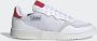 Adidas Originals Supercourt Sneakers Schoenen Sportschoenen Wit EF5881 - Thumbnail 3