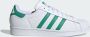 Adidas Originals Superstar Cloud White Semi Court Green Off White- Cloud White Semi Court Green Off White - Thumbnail 3