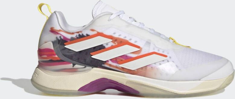 Adidas Avacourt Dames Sportschoenen Tennis Smashcourt Grey Orange - Foto 3
