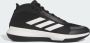 Adidas Performance Bounce Legends Low Sportschoenen Unisex Zwart - Thumbnail 3