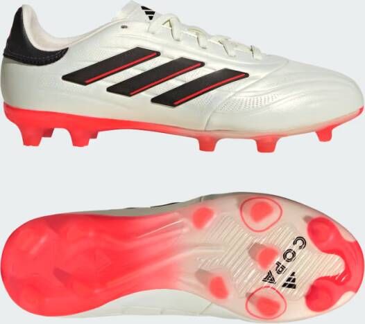Adidas Copa Pure 2 Elite Gras Voetbalschoenen (FG) Kids Wit Zwart Rood - Foto 3