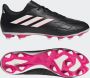 Adidas Copa Pure.4 Gras Kunstgras Voetbalschoenen (FxG) Zwart Wit Felroze - Thumbnail 5