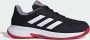 Adidas Perfor ce Court Spe Tennisschoenen Unisex Zwart - Thumbnail 2