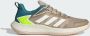 Adidas Performance Defiant Speed Tennisschoenen Unisex Beige - Thumbnail 2