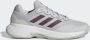 Adidas Performance Gamecourt 2.0 Tennisschoenen Dames Grijs - Thumbnail 3