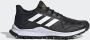 Adidas Hockey Youngstar Junior Sportschoenen Korfbal Black White - Thumbnail 2